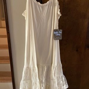 NWT Matilda Jane lace tank extender